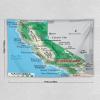 Puxufody Maps of California Tapestry Wall Hangings,Tapestries Home Decoration view 2
