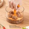 Mumusuki Meatball Maker, Manual Press Meatball Tool Kitchen Extruded Meatball Making Tool for Dumplings Pastries and Meatballs Remaining Ground Meat Freezer Storage Containers view 3