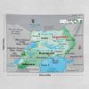 Puxufody Maps of Uganda Tapestry Wall Hangings,Tapestries Home Decoration for Room and Bedroom view 2