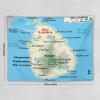 Puxufody Maps of Sri Lanka Tapestry Wall Hangings,Tapestries Home Decoration for Room and Bedroom view 2