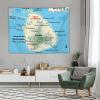Puxufody Maps of Sri Lanka Tapestry Wall Hangings,Tapestries Home Decoration for Room and Bedroom view 4