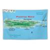 Maps of Puerto Rico Tapestry Wall Hangings,Tapestries Home Decoration for Room and Bedroom view 1