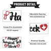 Happy Surgical Tech Week Banner - Surgical Technologist Appreciation Week Decor, Hospital Office Clinics, Thank You Nurse Doctor Party Decor 1 Black & Red Glitter view 4
