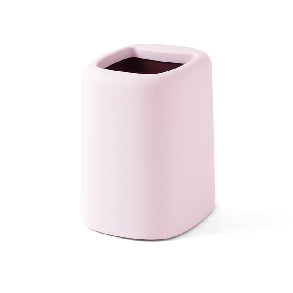 hezhuhe2258 Garbage Can 8l Large Creative Bathroom Garbage Cans Home Bedroom Living Room Thickened Garbage Cans Kitchen Without Cover Double Garbage Cans Trash Can(Pink)