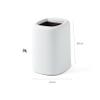 hezhuhe2258 Garbage Can 8l Large Creative Bathroom Garbage Cans Home Bedroom Living Room Thickened Garbage Cans Kitchen Without Cover Double Garbage Cans Trash Can(Pink) view 2