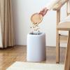 hezhuhe2258 Garbage Can 8l Large Creative Bathroom Garbage Cans Home Bedroom Living Room Thickened Garbage Cans Kitchen Without Cover Double Garbage Cans Trash Can(Pink) view 3