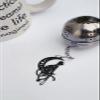 Black Cat Tea Infuser Strainer Metal Ball - Spooky Home Decor, Halloween Gift, Goth Themed Decorations view 3