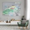 Puxufody Maps of Burkina Faso Tapestry Wall Hangings,Tapestries Home Decoration for Room and Bedroom view 4