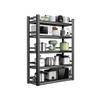 Kitchen Storage Rack Carbon Steel Kitchen Storage Rack Floor-standing Fenced Storage Microwave Oven Balcony Living Room Storage Rack Kitchen Organizers Storage Rack view 1