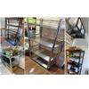 Kitchen Storage Rack Carbon Steel Kitchen Storage Rack Floor-standing Fenced Storage Microwave Oven Balcony Living Room Storage Rack Kitchen Organizers Storage Rack view 4