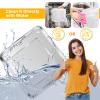 Air Fryer Baking Pan for Nuwave Bravo 12 in 1 21 Qt Air Fryer Toaster Oven, 11.2'' * 10.5'' Air Fryer Grill Pan Grill Plate Crisper Plate Rack Parts Accessories Tray view 4