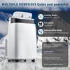 GAOMON Portable Air Conditioners 10000 Btus, Portable AC Units for Rooms up to 500 Sq. Ft, Equipped with Dual Motors, Remote Control, 24H Timer, Follow Me Function, Window Vent kit, Sleep Mode view 2