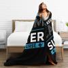 Keep Calm My Sister is A Nurse Throw Blanket 50"x40" Soft Cozy Blanket for Bed Sofa Couch Camping and Travel view 4