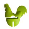 Milltrip Rooster Pot Clip, Kitchen Rooster Pot Clip Soft Elastic Silicone Rooster Kitchen Accessories Clip for Home (Green), #111, Milltripsp78g5vdem-11 view 4