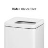 DINBOZ26X Garbage Can Stainless Steel Light Luxury Trash Can Hotel Lobby Shopping Mall Corridor Stairway Trash Can Vertical Coverless Large-capacity Trash Can Wastepaper Basket view 4