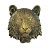 Animal Heads Wall Decor, Lion Wolf Head Wall Mount, Resin Animal Head Sculptures Wall Hanging Decoration for Living Room Bedroom Kitchen Bar (Tiger) view 1