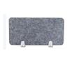 Acoustic Desk Divider Desk Divider Mounted Privacy Panel Easy to Install for Home Office Classroom Remote Learning Sound Dampening(Gray,30X120CM) view 2