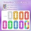 4FT Colorful Marquee Light Up Letters - Large Name Letters, Marry Me, Baby, Love - 18 Color Modes with Remote view 2