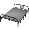 AoForce Fold Up Beds for Adults Metal Folding Bed Frame, No Tools Required 4-fold Design for Easy Storage Ideal for Small Apartments, Guest Rooms, Twin, Black(190 * 90 * 78CM) view 1