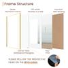 Fun Memories 24x36 Picture Frame, 24x36 Gold Metal Poster Frame with Mat for 20x30 Photo- Vertical and Horizontal Display - Wall Hook Hanging Hardware Included -Set of 1 view 4