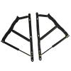 ROFBIHG 1 Pair 53cm Bed Lift Mechanism, Lift Up Storage Bed Frame Hinge Set, Bed Box Hinges Sofa Bed Storage Lift Hinge Spring Mechanism for hinged recliners and beds with Bed Boxes, Black view 3