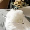 ABJGHYUT Triangular Headboard Pillow Wedge Pillow for Headboard Gap Headboard Pillow Twin Daybed Pillows Backrest Pillow with Side Pockets,C,60x50x20cm view 3