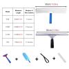 Extra Long Spliced Window Cleaning Rods 31 35 40 50 Ft, Washing Kit for Malls/ Tall Skylights/ Outdoor Balcony, Windows Squeegee Clean Tool & Wall Cleaner with Longer Handle - Aluminum(12.2m/40.4ft) view 2