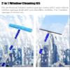 Extra Long Spliced Window Cleaning Rods 31 35 40 50 Ft, Washing Kit for Malls/ Tall Skylights/ Outdoor Balcony, Windows Squeegee Clean Tool & Wall Cleaner with Longer Handle - Aluminum(12.2m/40.4ft) view 3