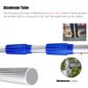 Extra Long Spliced Window Cleaning Rods 31 35 40 50 Ft, Washing Kit for Malls/ Tall Skylights/ Outdoor Balcony, Windows Squeegee Clean Tool & Wall Cleaner with Longer Handle - Aluminum(12.2m/40.4ft) view 4