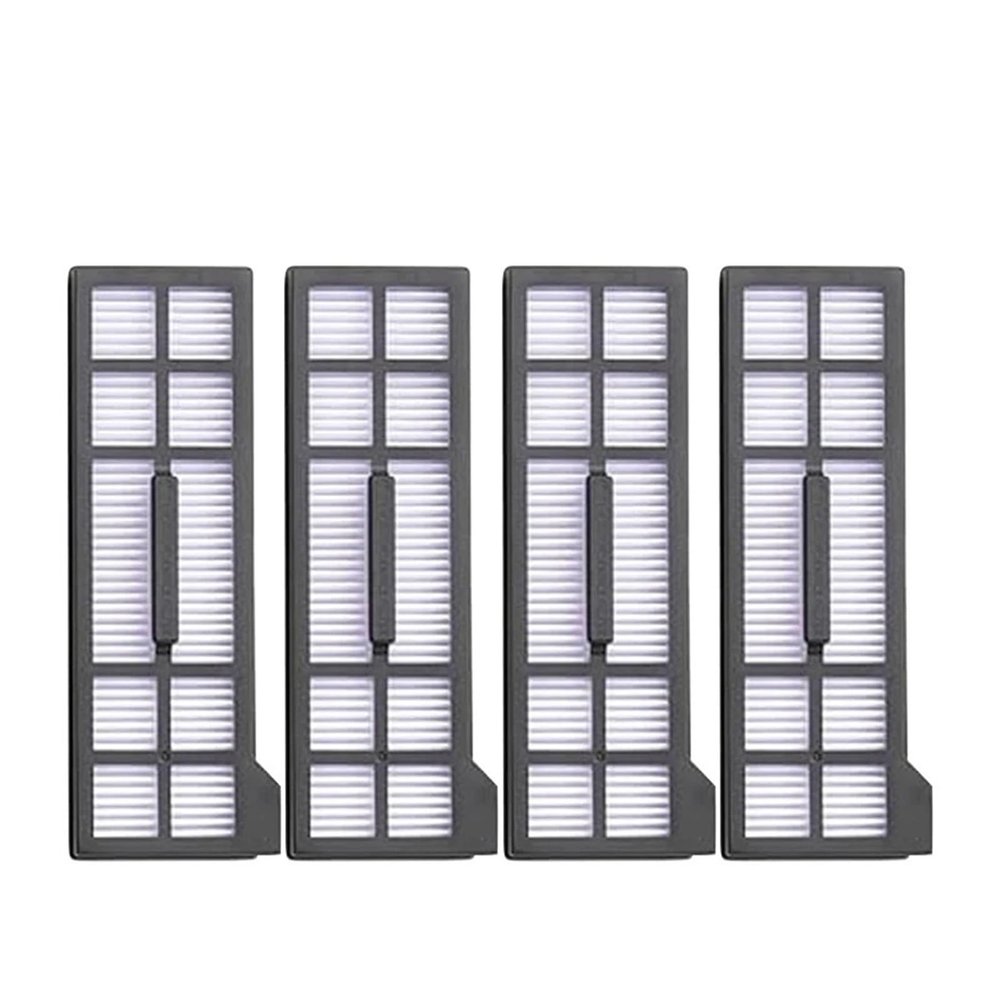 NOBLZFWO Compatible with Eufy X10/X10 Pro Omni Robot Vacuum Cleaner Main Side Brush Mop Cloth Hepa Filter Dust Bag Accessories Spare Parts(4PCS)