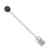 Honey Dipper, Honey Stick Honey Spoon Honey Stirrer Stainless Steel Honey Dipper Honey Mixing Stick Jam Stick Honey Spoons for Tea, 6.3 Inch, Silver view 1