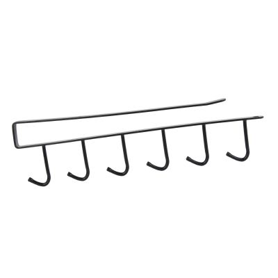 Jwthee Cup Holder Hanger Under Cabinet, Mug Hooks Under Cabinet Mug Hangers Under Shelf Mug Holder Cup Hooks for Hanging Under Shelf Hooks Coffee Cup Holder Organizer for Kitchen Cabinets