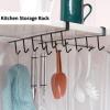 Jwthee Cup Holder Hanger Under Cabinet, Mug Hooks Under Cabinet Mug Hangers Under Shelf Mug Holder Cup Hooks for Hanging Under Shelf Hooks Coffee Cup Holder Organizer for Kitchen Cabinets view 3