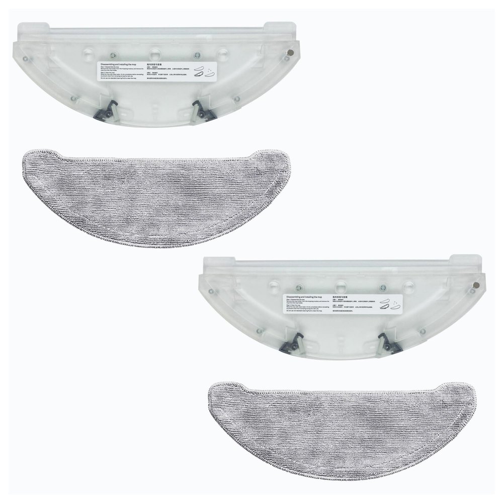 YUGHKBN Compatible for Roidmi Eve Plus Sweeping and Mopping Vacuum Cleaner Replacement Parts Mop Holder Cleaning Mop Pad Water tank tray Parts(Y), jkuj7yj76y