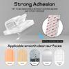 KGROTE 100PCS Cable Clips, Adhesive Wire Clips Strong Cord Clips Wire Holders, Cable Management Clips for Desk, Wall, Car, TV, Ethernet Cable (Clear, Medium) view 4
