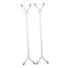 Luzhengyang Set of 2 Elastic Bed Sheet Fasteners Straps Grippers - Keep Your Sheets Firmly in Place - Adjustable Clips for Fitted Flat Sheets - for All Bed Sizes - 2.3m - White view 1