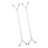 Luzhengyang Set of 2 Elastic Bed Sheet Fasteners Straps Grippers - Keep Your Sheets Firmly in Place - Adjustable Clips for Fitted Flat Sheets - for All Bed Sizes - 2.3m - White view 2