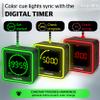 Visual Life Timer for Kids, Adults, ADHD, Autism & Dyslexia - New Timed Color Cues Anchor Focus, Track Progress & Guide Transitions - for Home, Teacher Classrooms, Homeschool, Business & Groups view 2