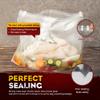 Brine Bags for Turkey, 3 Pack, 26"22", Extra Large Brining Bag Holds up 35lb, Thickened Turkey Brine Bag with 3 Cotton Strings, Double Zip-lock Seal Brining Bags for Turkey, Chicken, Beef, Pork, Ham view 2