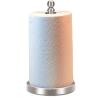 Exilon Paper Towel Holder Countertop with Weighted Base, One-Handed Design No Tipping Over, Stainless Steel Paper Towel Holder Stand in Brushed Nickel Finish view 1