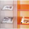 Floor-Standing Magazine Rack Magazine Rack Floor Display Storage Rack Acrylic Creative Simple Books and Brochure Display Stand Floor-Standing Newspaper Rack Storage Bookshelf Information Rack(Gris,S) view 3