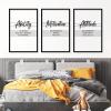 Metal Inspirational Wall Art, Ability Motivation Attitude Metal Wall Art, Motivational Wall Decor, Positive Sayings Wall Decor, Office Decor Wall, Metal Wall Decor for Living Room (Silver, 83"x41" | 210x105cm) view 3