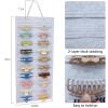 SMUK Claw Clip Organizer for Women, Hanging Mount Hair Clips Holder Organizer for Girls, Hair Bow Claw Clip Stand Storage for Wall, Door, Closet view 2