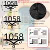 Personalized House Number Custom Metal Address House Numbers Modern House Number Sign for Outside view 2