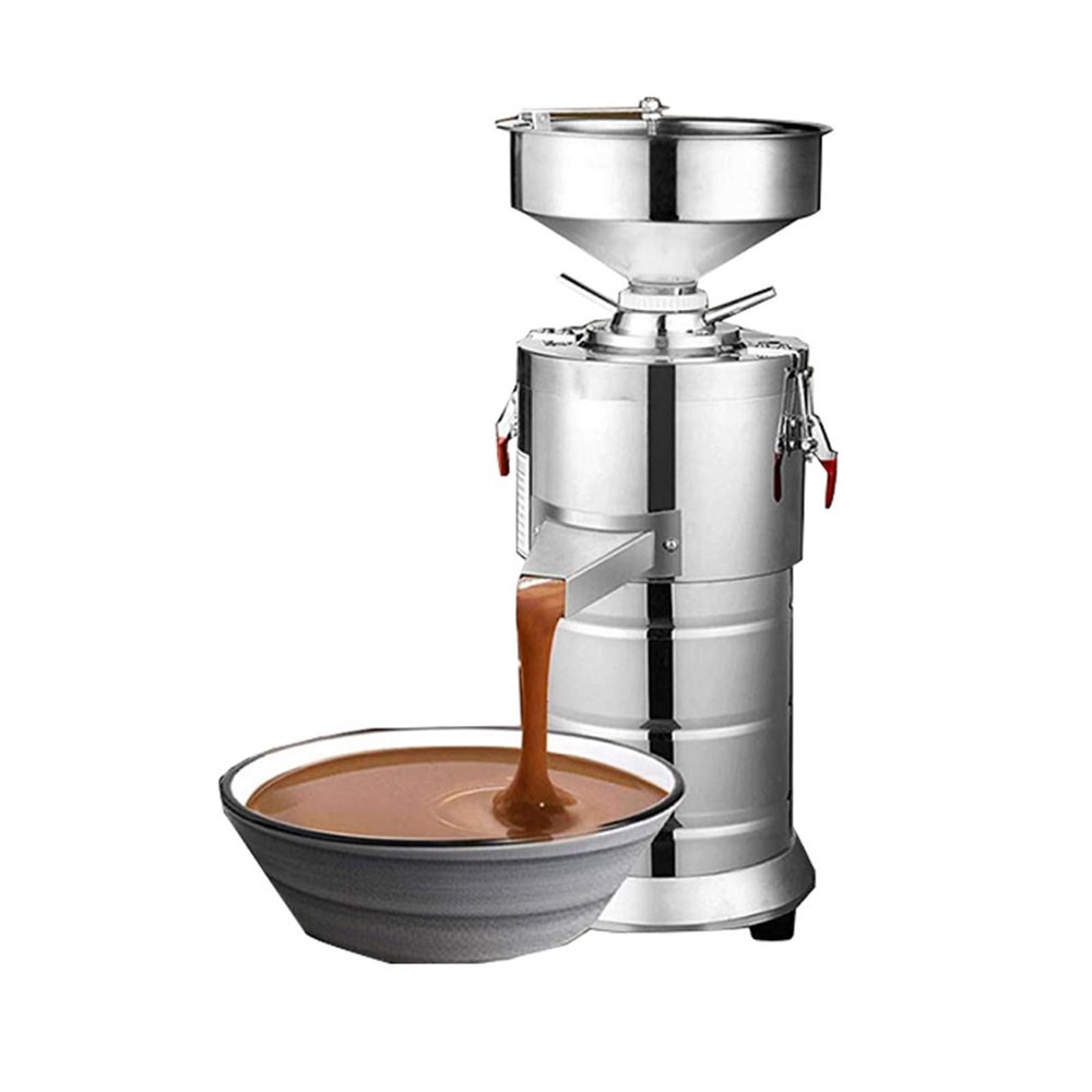 33lb/h Peanut Butter Maker Machine,Nut Butter Machine, Sesame Sauce Grinder,2850rpm Home/Commercial Use for Peanut Sesame,etc.1100W