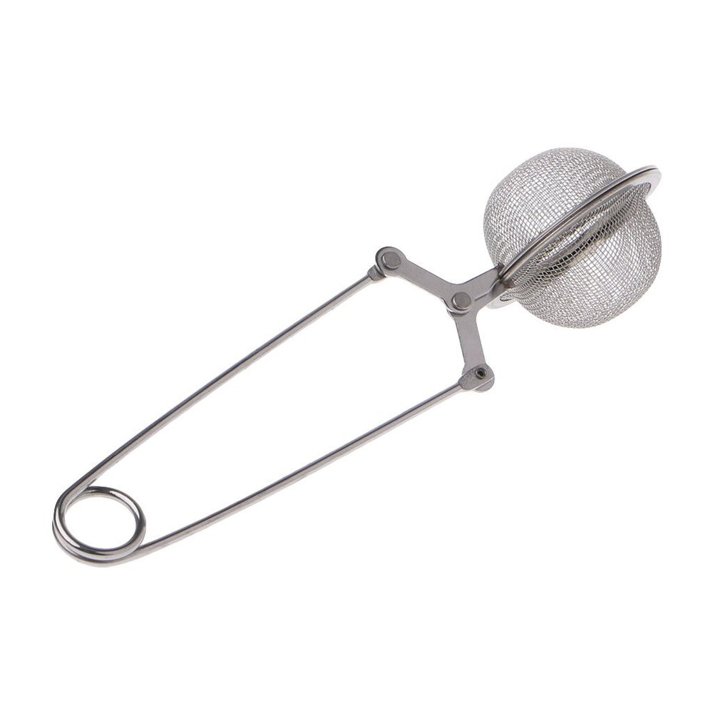 caralin Mesh Strainer Snap Ball Loose Leaf Tea Infuser Stainless Steel Secure Locking Stainless Steel