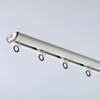 Bcofo Heavy-Duty Curtains Rails Self Adhesive Ceiling Curtain Track Room Divider Curtain Track No Drill Curtain Rod Easy to Install No Drill, Screws for Privacy in Open Rooms(White,1.1m(3.6ft)) view 2