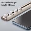 Bcofo Heavy-Duty Curtains Rails Self Adhesive Ceiling Curtain Track Room Divider Curtain Track No Drill Curtain Rod Easy to Install No Drill, Screws for Privacy in Open Rooms(White,1.1m(3.6ft)) view 4