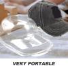 ABOOFAN 4Pcs Baseball Cap Shaper Hat Display Holder Lightweight Portable Hat Storage Rack Support for Home and Shop 12.59 x 9.05 x 6.10 Inch view 3