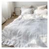 100% Linen Bedding Set Ruffle Duvet Cover and Pillowcases White Flounce Soft Bed Cover Set Queen King Double Size Quilt Cover (One Color Cover 140x210cm 3pcs) view 4